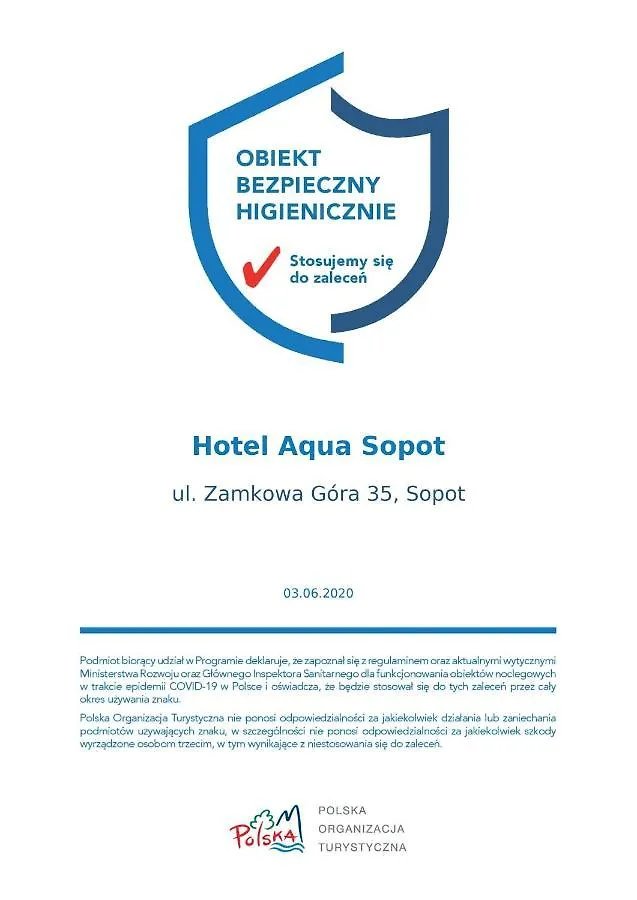 ***  Hotel Aqua Sopot - Destigo Hotels Польша